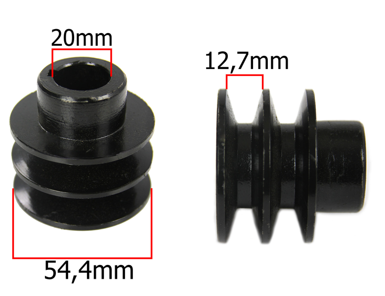 Mar-pol M79483 Remenica pre spaľovací motor do vibračnej dosky 7HP