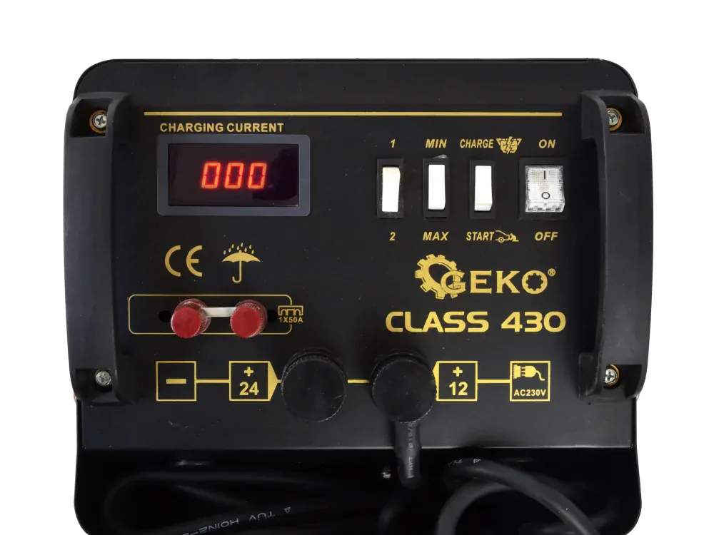 GEKO G80024 Class 430 Autonabíjačka štartovací vozík so štartom 360A 12V / 24V