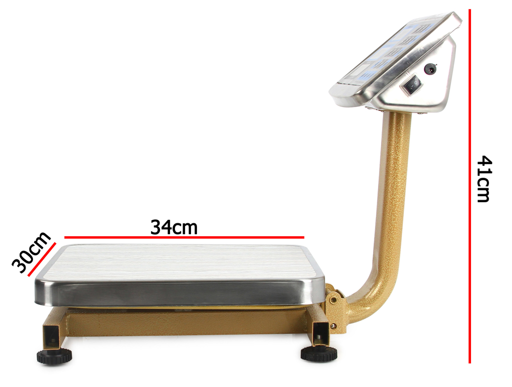 Mar-pol M90163 Mostíková digitálna elektronická váha LCD 60kg 41x34cm