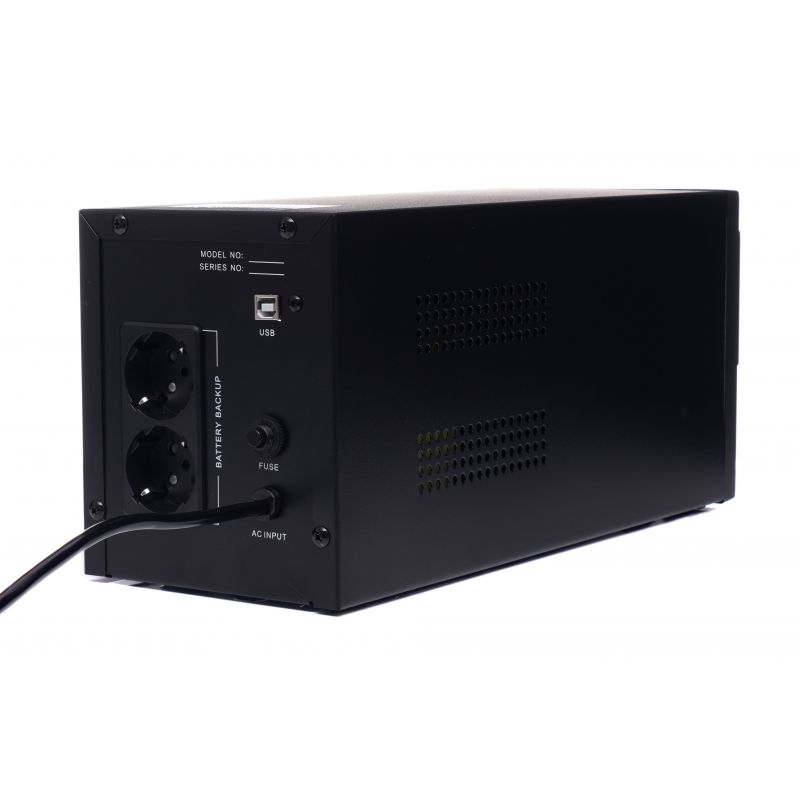 Kraft&Dele KD1930 Záložný zdroj UPS s LCD 1200W 2000VA pre PC, servery, ochrana