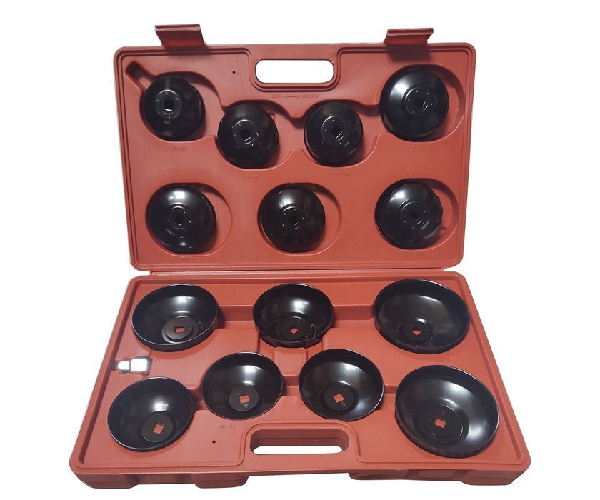 MAGMA 1075A Nástrčné hlavice kľúče na olejový filter výmena filtrov 1/2" 3/8"