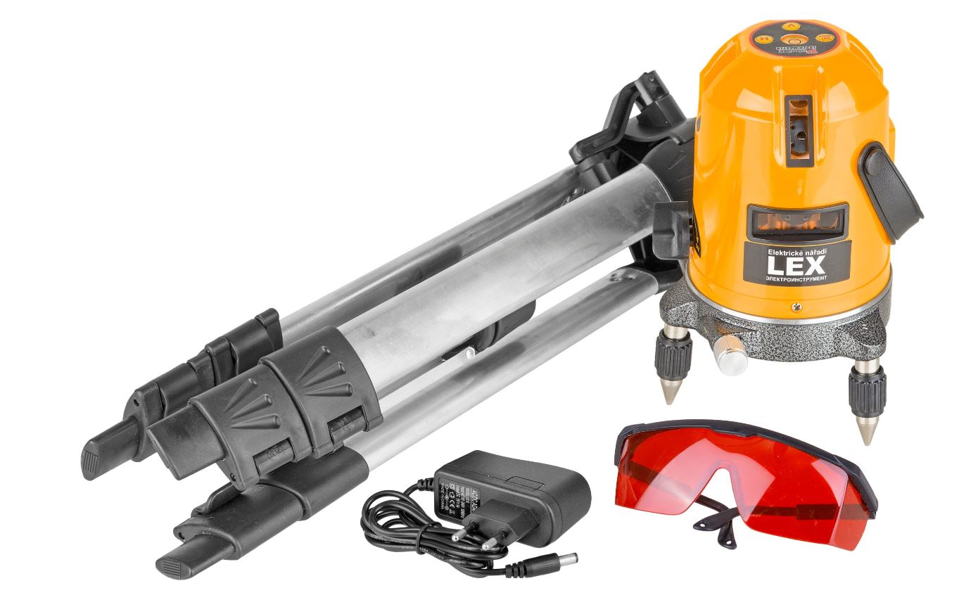 MAX LXNL01 Nivelátor laserový, zameriavač, laser samonivelačný + statív