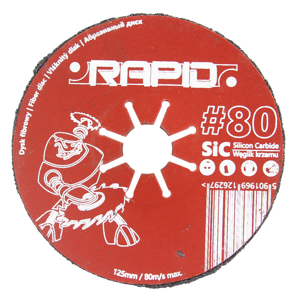 MAR-POL M08322 Brúsny kotúč na brúsku 125mm brúsenie P80