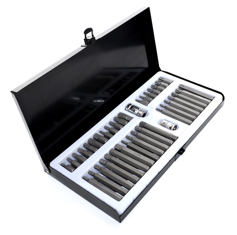 KRAFT&DELE KD10220 Sada bitov, bity TORX HEX SPLINE 40ks