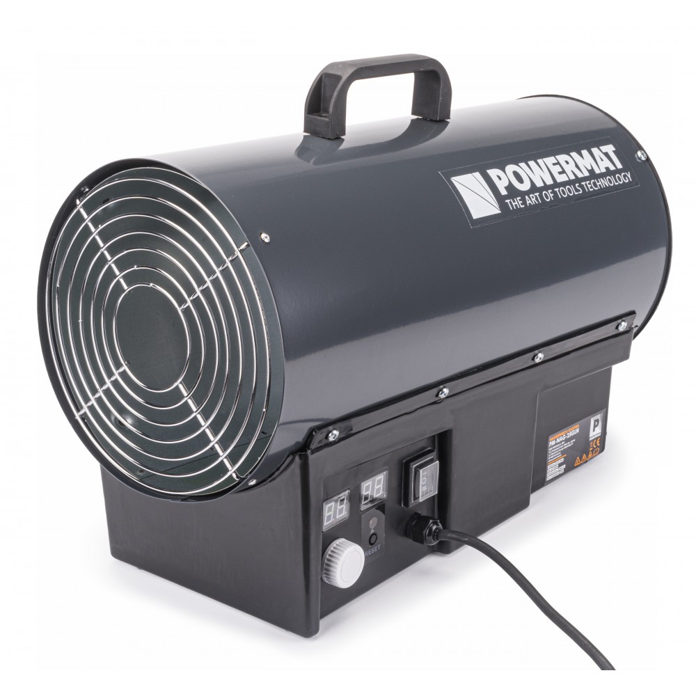 POWERMAT PM-NAG-25GLN Plynový ohrievač s termostatom, kúrenie LCD 25kW 520m3/h