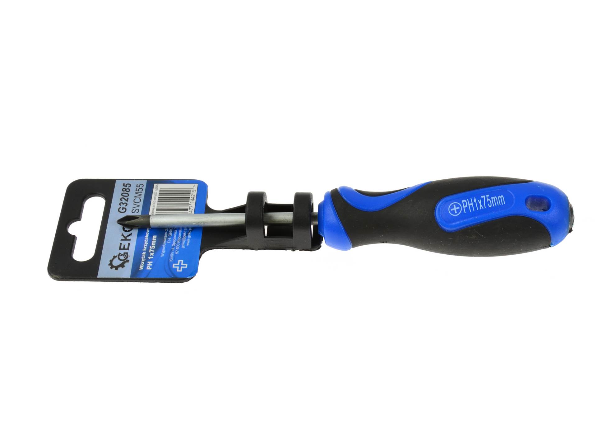 Geko G32085 Krížový skrutkovač ph 1x75 m 