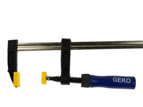 Geko G29972 Páková svorka, stolárska svorka, rozperka ručná 50 x 300 mm