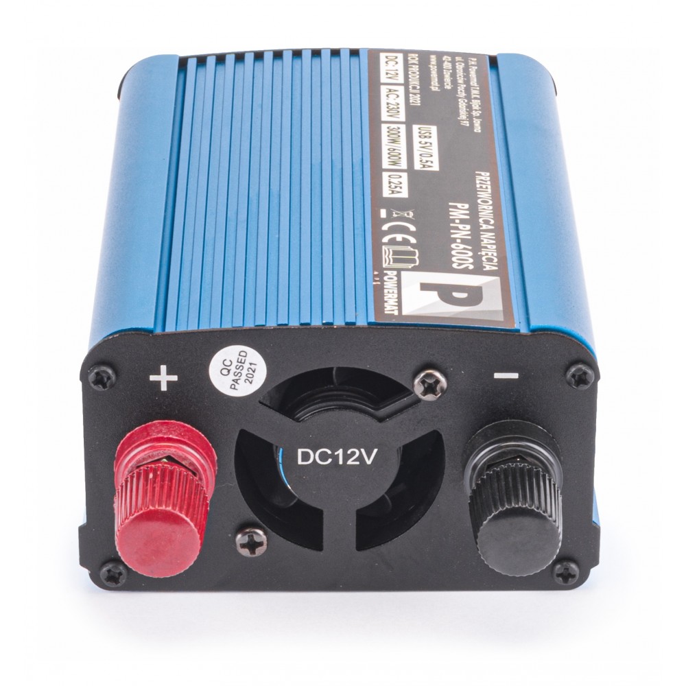 POWERMAT PM-PN-600S Menič napätia pre vozidlá, autá 12V 600W