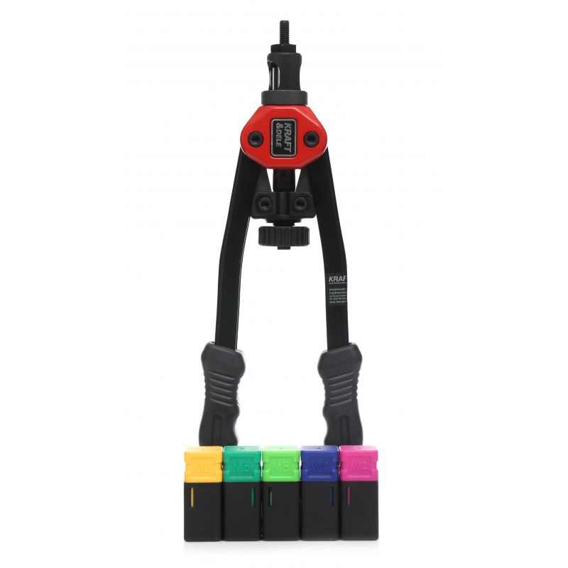 Kraft&Dele KD10558 Ručné nitovacie kliešte, nitovnica, nitovačka 330mm M5 - M12