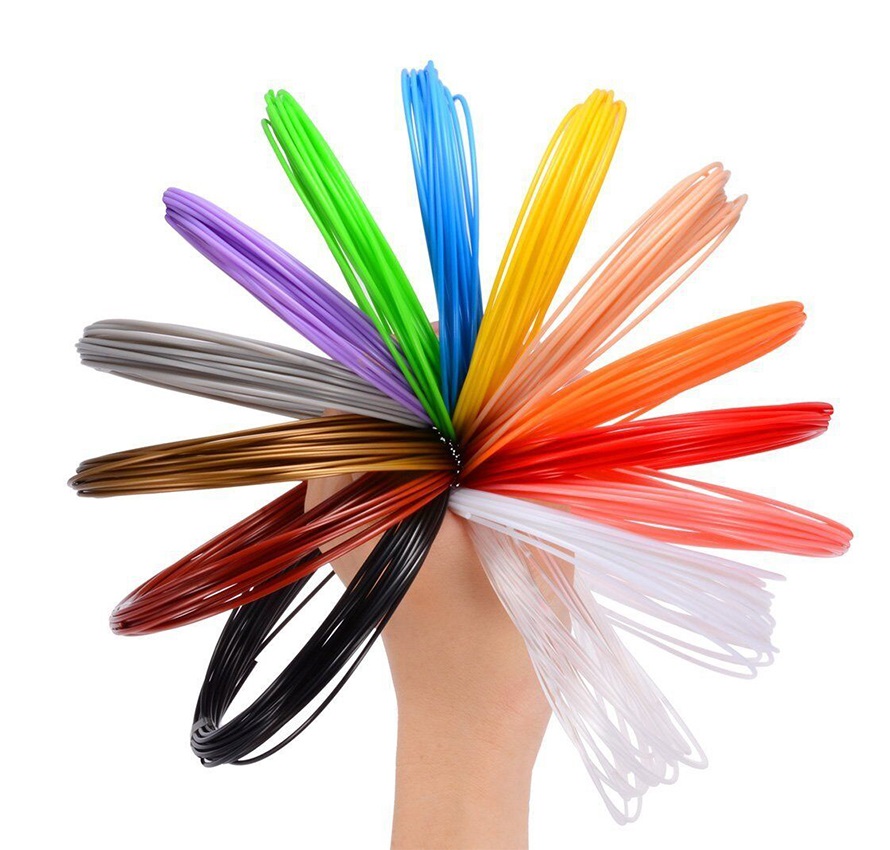 SZPILA PEN Náplne vklady filamenty 75m PLA mix farieb 3D pero