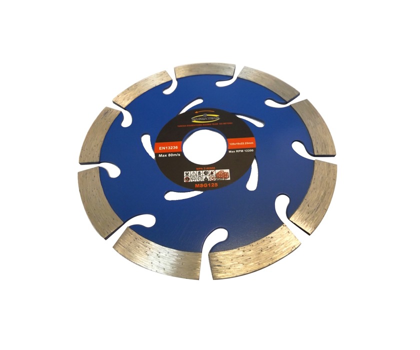MAGMA MSG125 Diamantový kotúč na betón segmentový 125mm 22,2mm