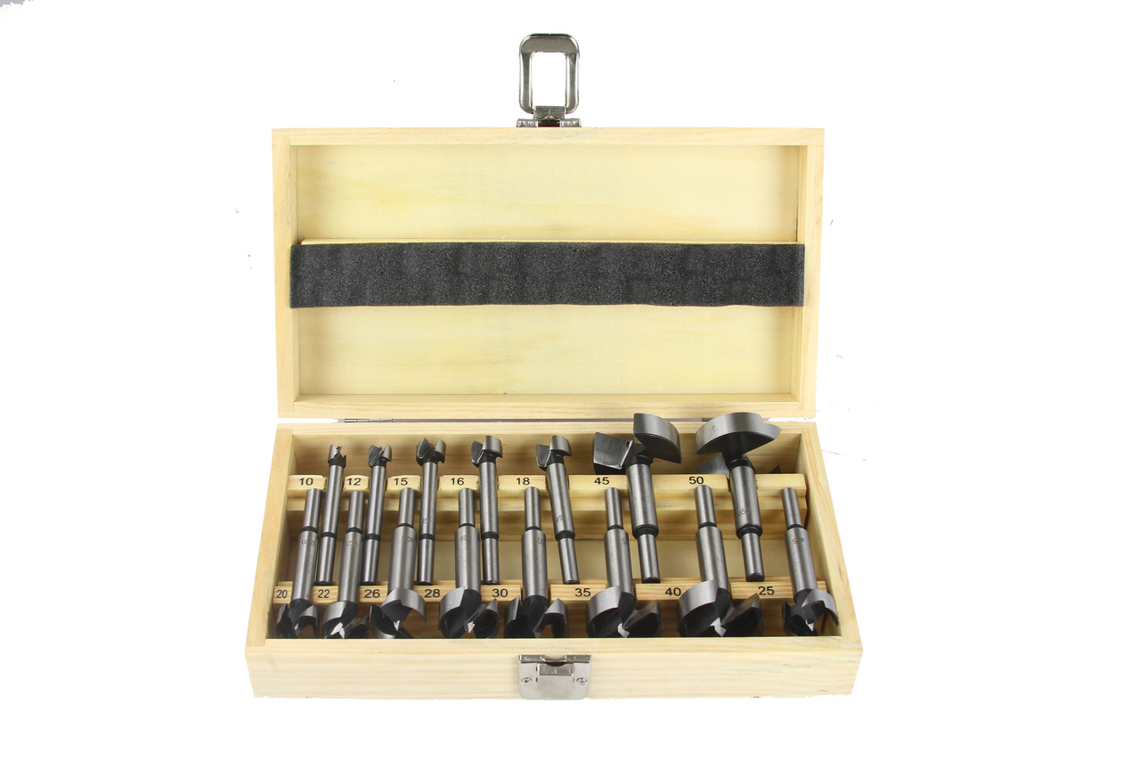 Mar-Pol M22564 Vrtáky frézy do dreva 15ks 10-50mm  