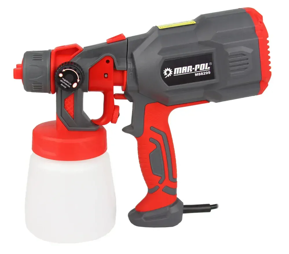 Mar-Pol M88299 RIPPER ELEKTRICKÁ MALIARSKA PIŠTOĽ STRIEKACIA PIŠTOĽ 550W 800ml