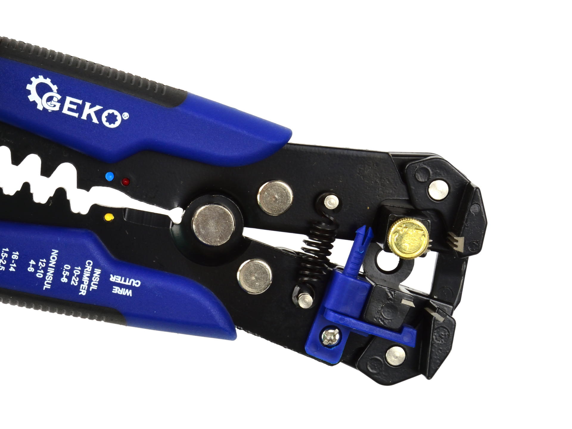 GEKO G01775 Multifunkčné odizolovacie kliešte pre káble a vodiče 0,2 - 6 mm