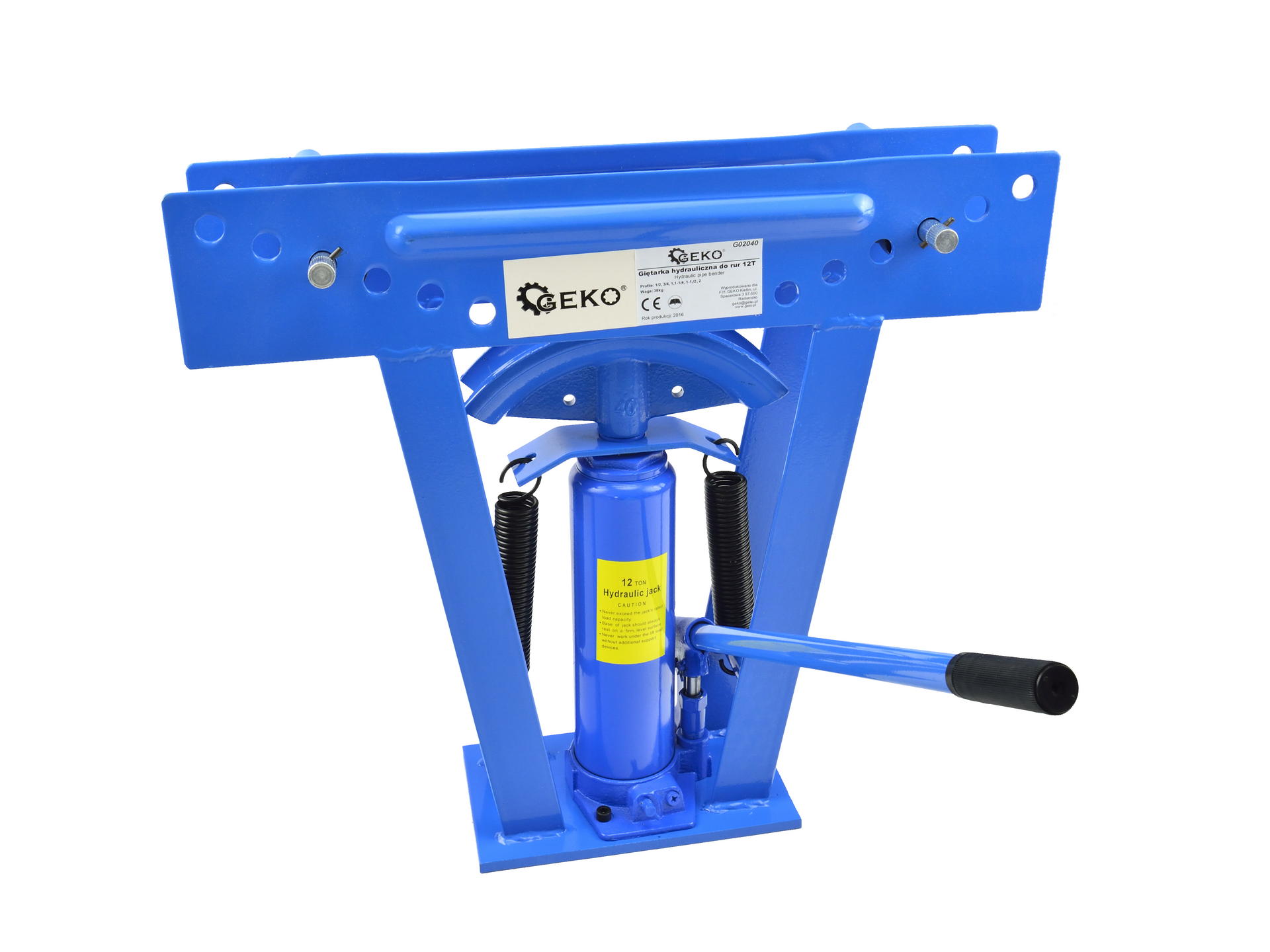 GEKO G02040 Hydraulická ohýbačka rúr 12T s príslušenstvím