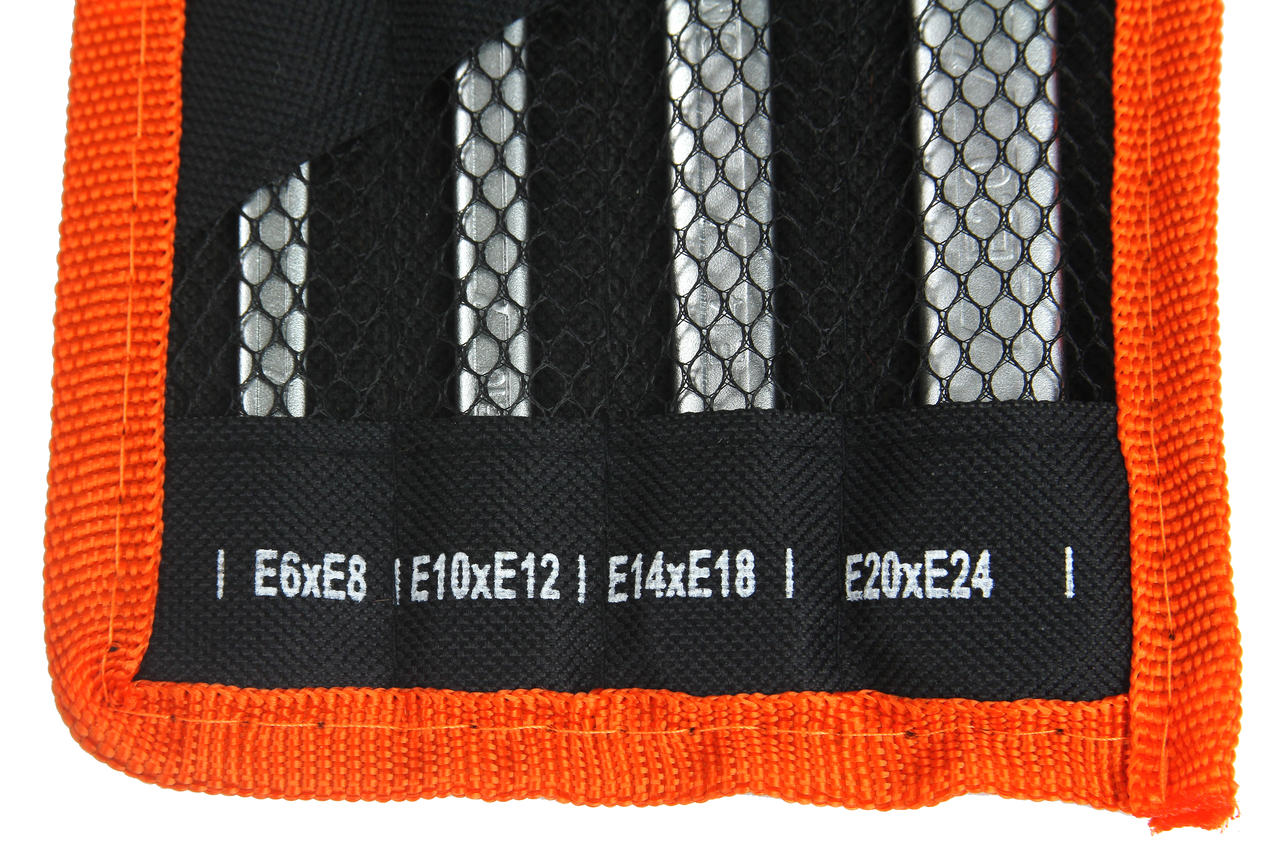 MAR-POL M58164P Očkové kľúče Torx 4 kusy (6-24 mm)