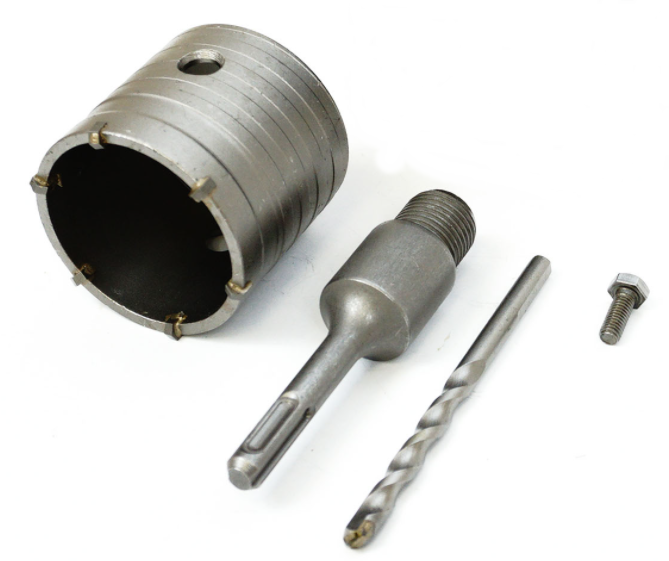 SILVER 0557 Korunkový vrták do betónu múru 65+80mm SDS+ 