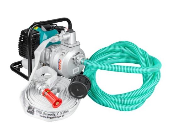 AL-FA ALWP1 sada Benzínové motorové čerpadlo na vodu 1" 3,8kW hadica olej sada