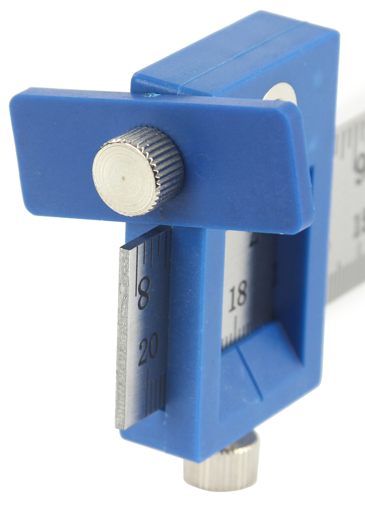 MAR-POL M15260 Tesárska šablóna na vytyčovanie otvorov 25 cm 