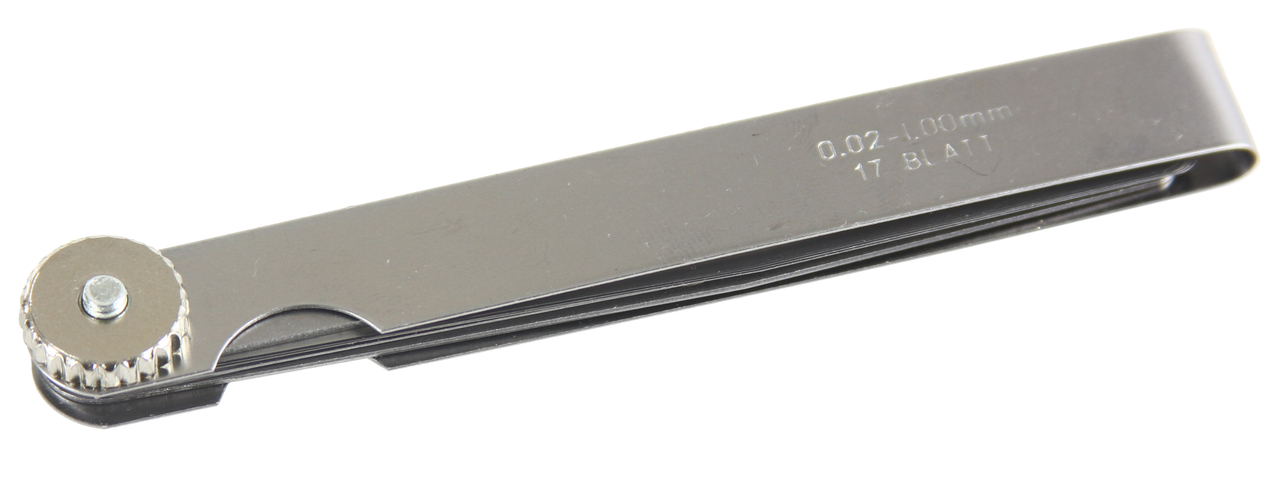 MAR-POL M15248 Merací nástroj na meranie hrúbky medzery Škárové mierky 0,02-1mm