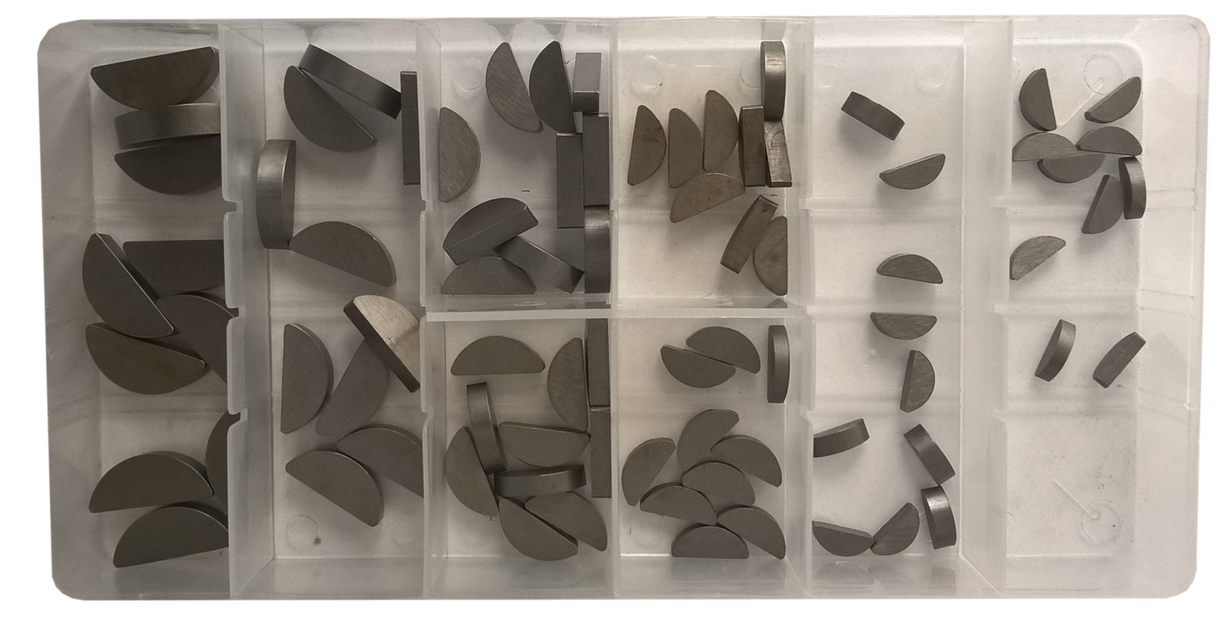 MAR-POL M66493 Woodruffové segmentové perá 80ks