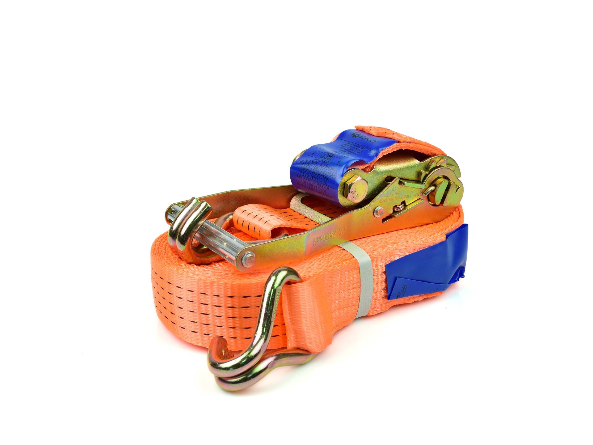 Geko G02366 Upínací pás, popruh s račňou napínací 16m / 5T / 50mm