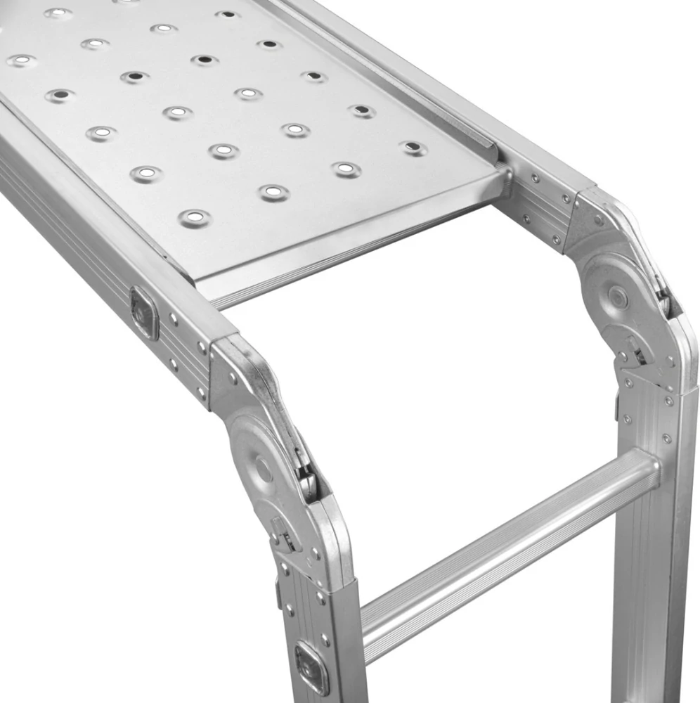 GEKO G02442 Multifunkčný kĺbový rebrík 4,7m + plošina