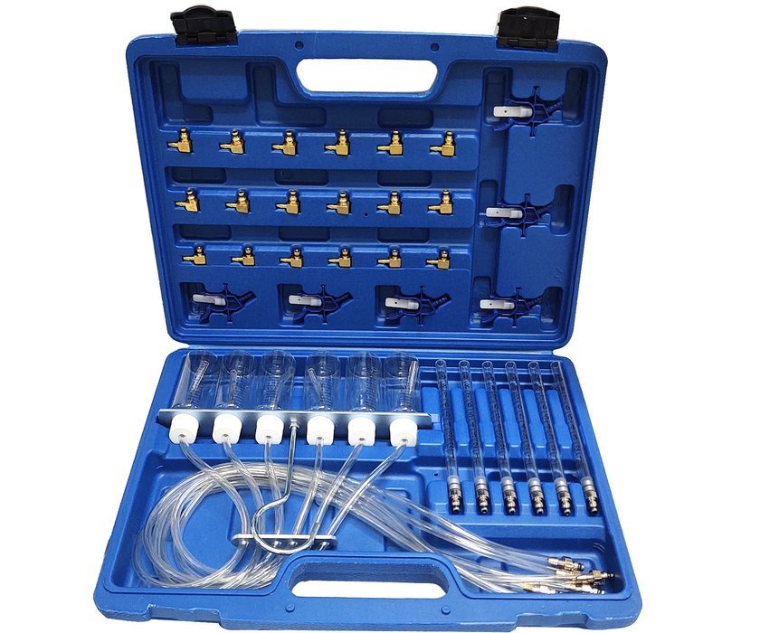 MAGMA 1074A Diagnostický tester vstrekovačov diesel s adaptérmi 31ks