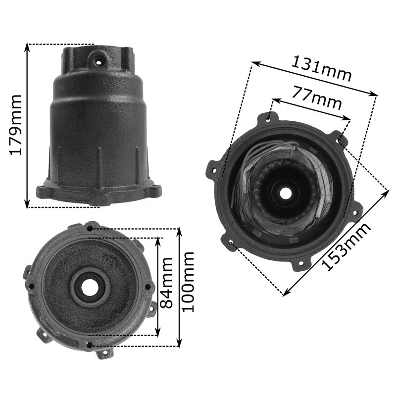 MAR-POL M79871 Podstavec pre čerpadlá stojan stator medené vinutie