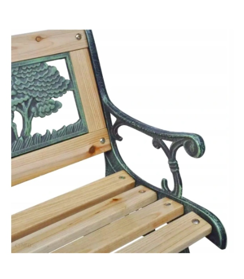 Jumanji Elegantná záhradná detská lavička, lavica pre deti 84x37x50 cm