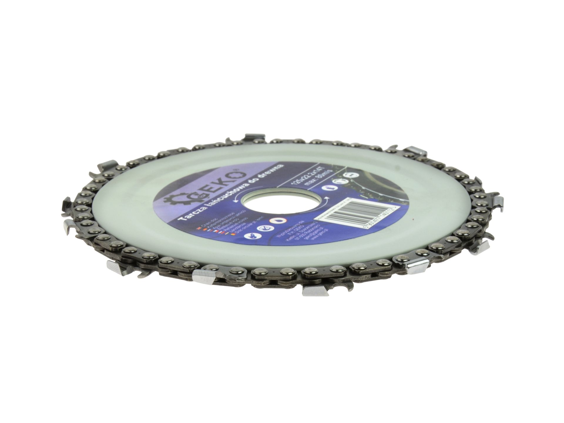 GEKO G78120 Reťazový pílový kotúč na drevo 125x22,2mm 14T 