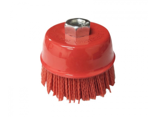 MAGMA Rotačná nylonová kefa na brúsku 100mm M14