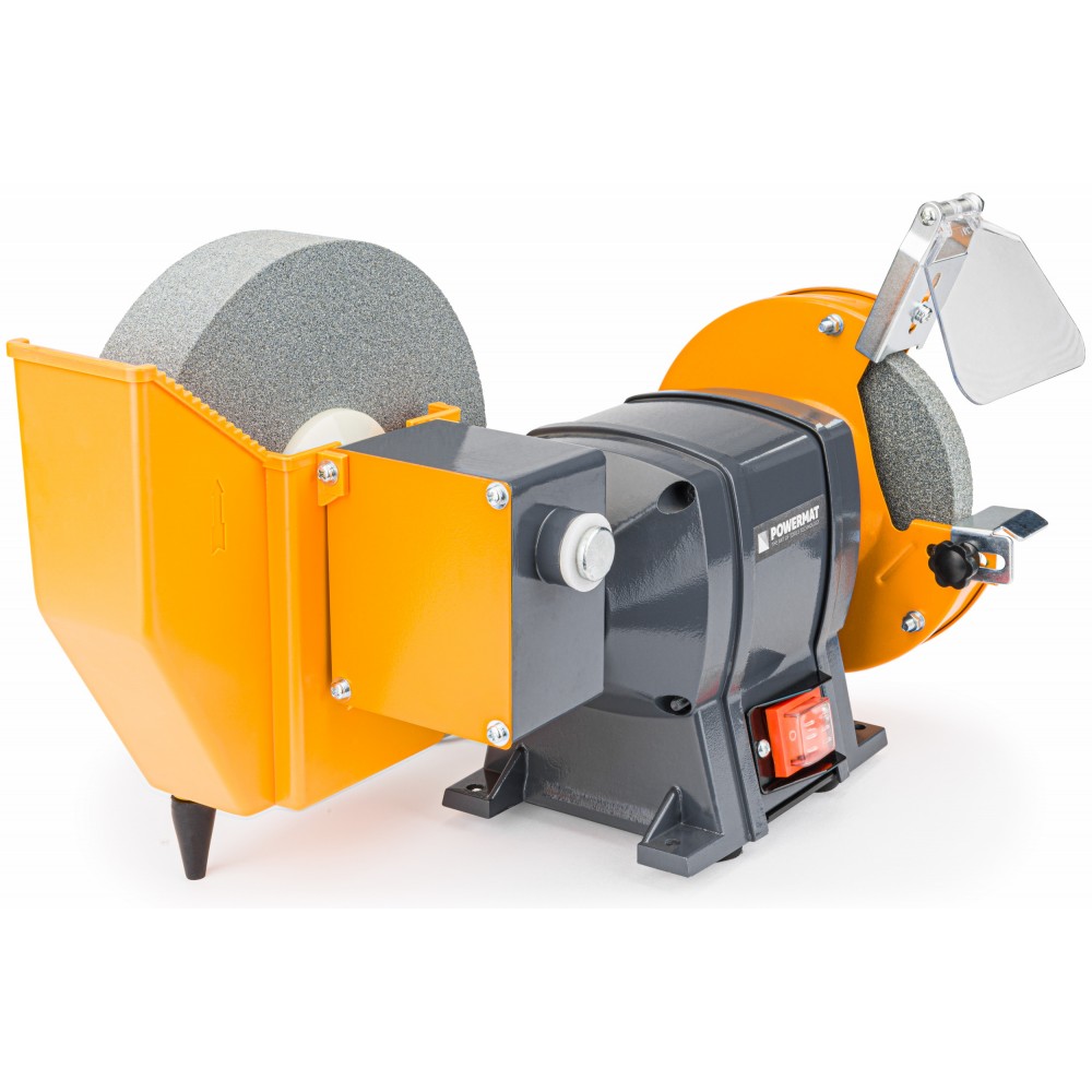POWERMAT PM-SS-1850M-SM Elektrická stolová brúska 2 kamene 1850W 150mm 200mm