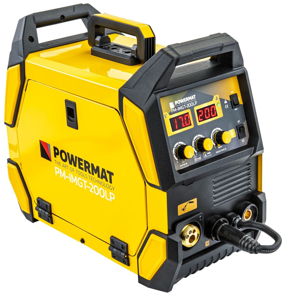 POWERMAT PM-IMGT-200L Invertorová zváračka MIG/MAG, MMA ,TIG-Lift