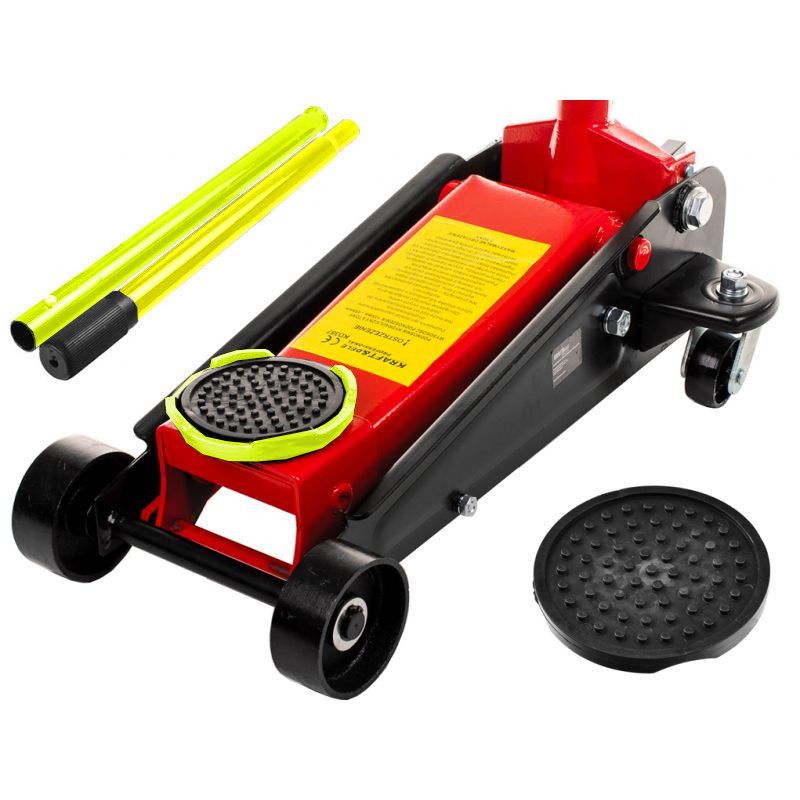 Kraft&Dele KD387 Nízkoprofilový hydraulický zdvihák vozík pod auto 3,5T hever