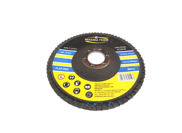 Magma P60 Brúsny lamelový kotúč 125mm na kov P60 1ks