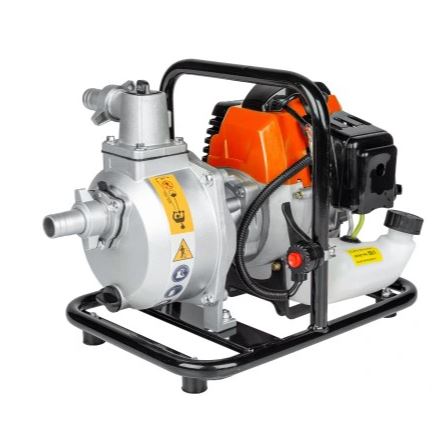 Eurocraft WP10 sada Benzínové motorové čerpadlo na vodu 1" 3,8kW PVC hadica olej sada