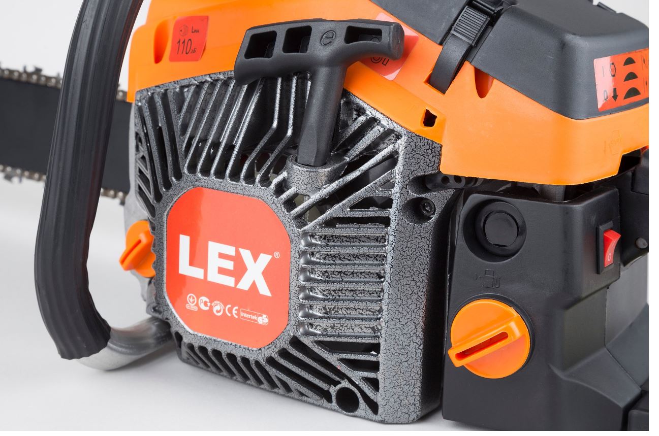 MAX LXGCS60 MOTOROVÁ PÍLA reťazová benzínová 4500W 2 lišty 2 reťaze