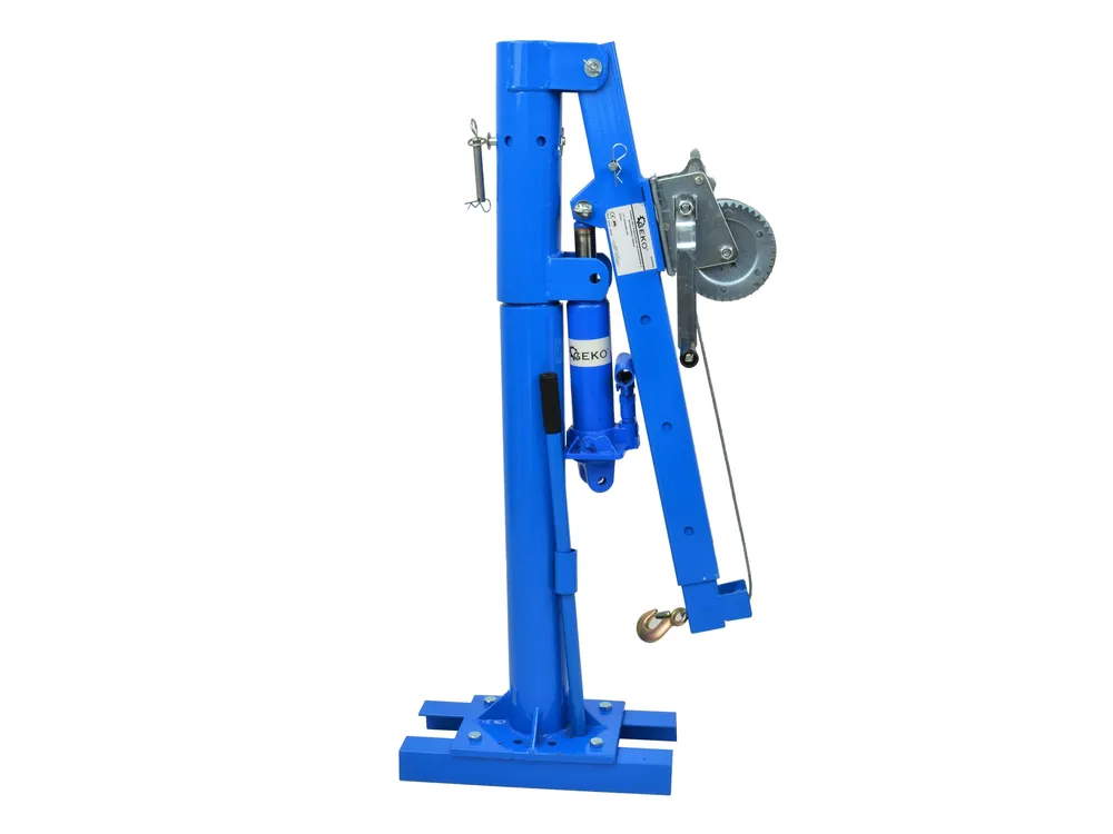 GEKO G02085 Dielenský hydraulický žeriav s navijakom 450 kg