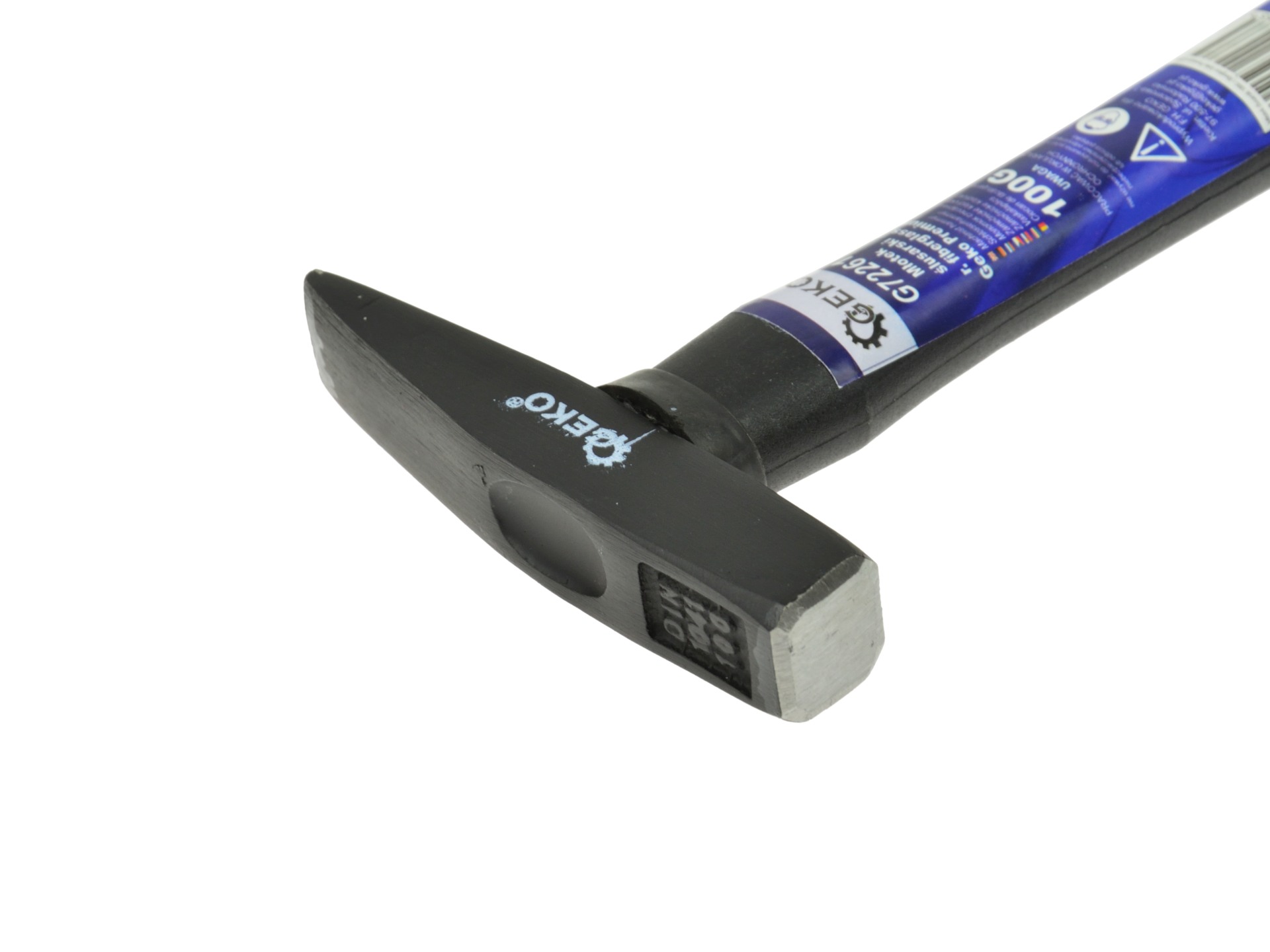 GEKO G72261 Zámočnícke kladivo 100G rukoväť sklolaminát Premium