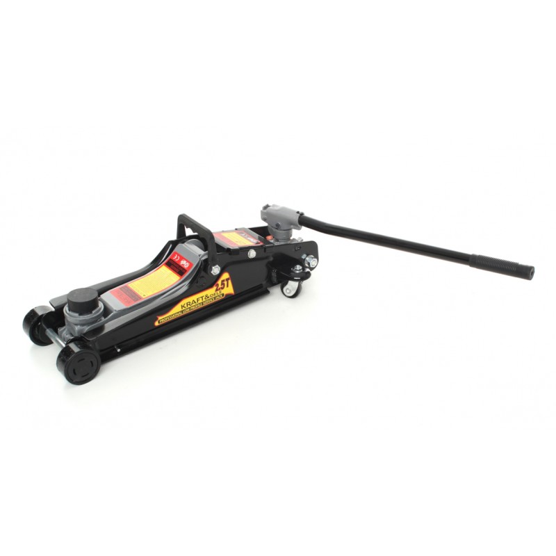 KRAFT&DELE KD383 NÍZKOPROFILOVÝ HYDRAULICKÝ VÝŤAH 2,5 t pod auto, otočná hlava