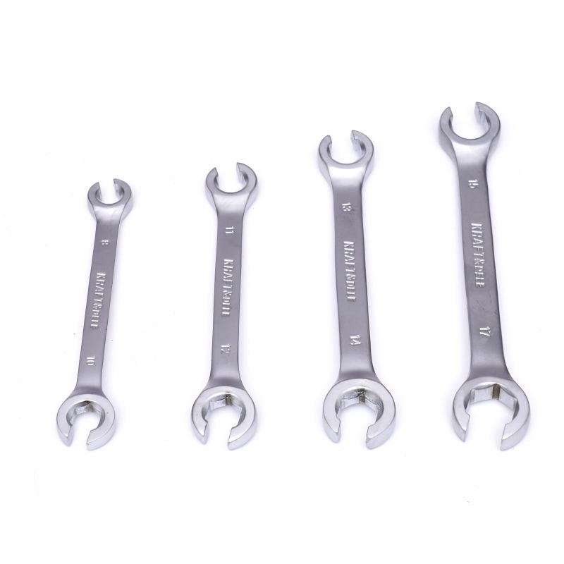 KRAFT&DELE KD11303 Polootvorené kľúče na brzdové trúbky 4ks 8-17mm