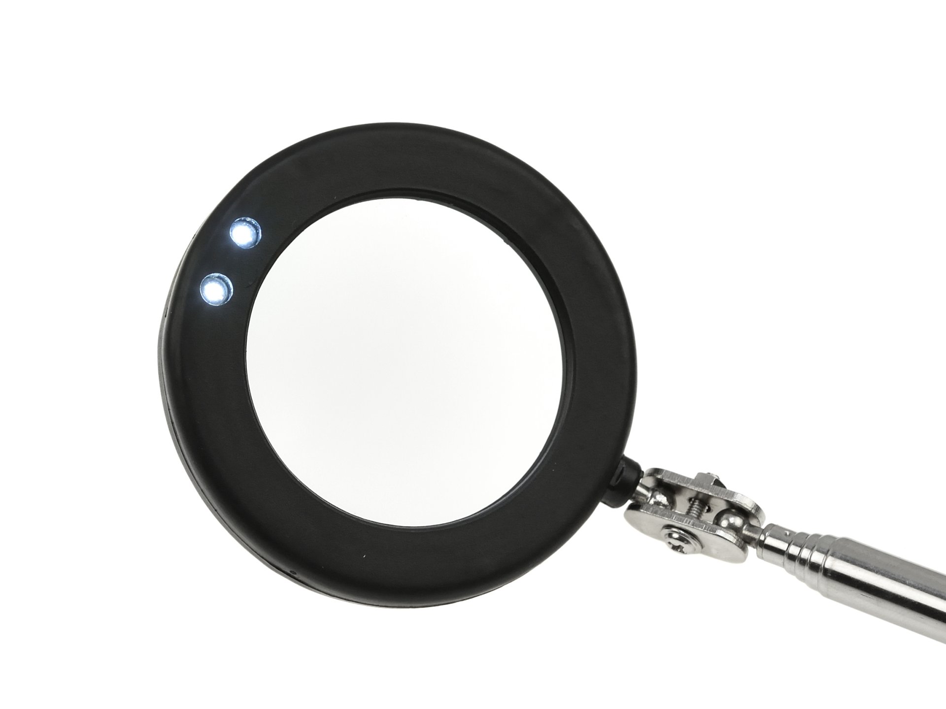 GEKO G03217 Teleskopické kontrolné zrkadlo s lampou, s osvetlením 280-870mm