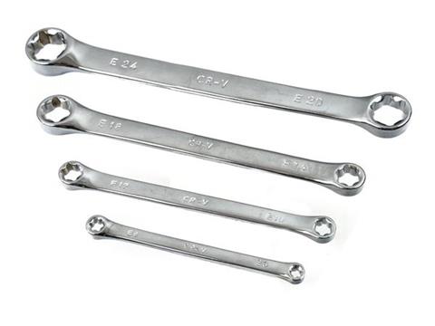 GEKO G11149 Kľúče očkové Torx 4ks E6- E24 kľúč očkový TORX Sada kľúčov