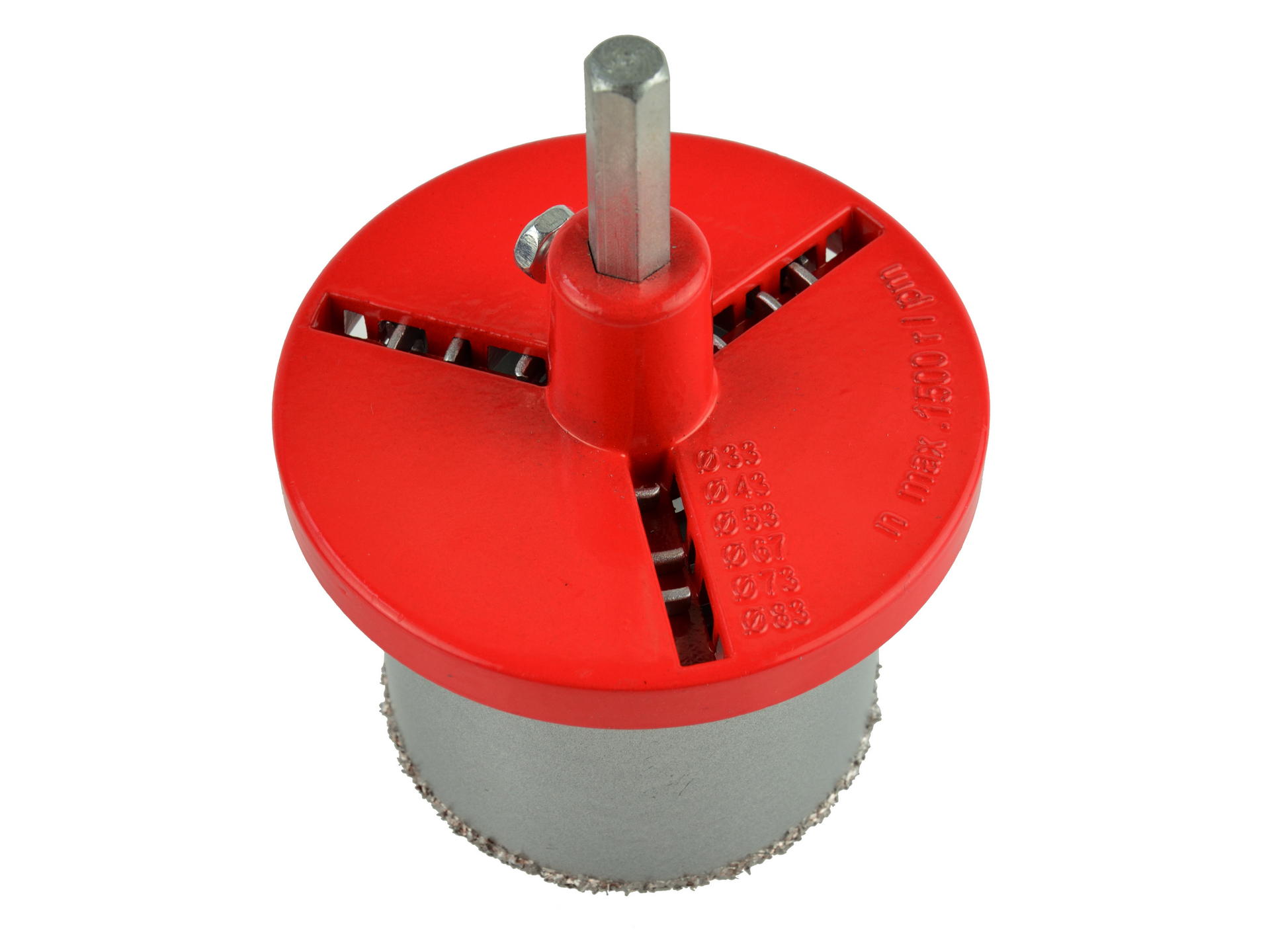 GEKO G40000 Sada volfrámových korunkových vrtákov 33-73mm 4ks