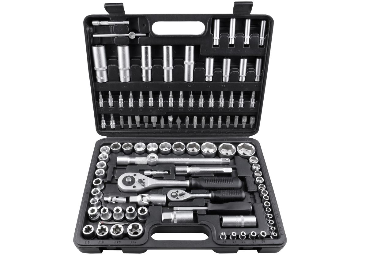 MAX LXC1080 Gola sada, nástrčné kľúče, bity, adaptér Sada 108ks + 40ks
