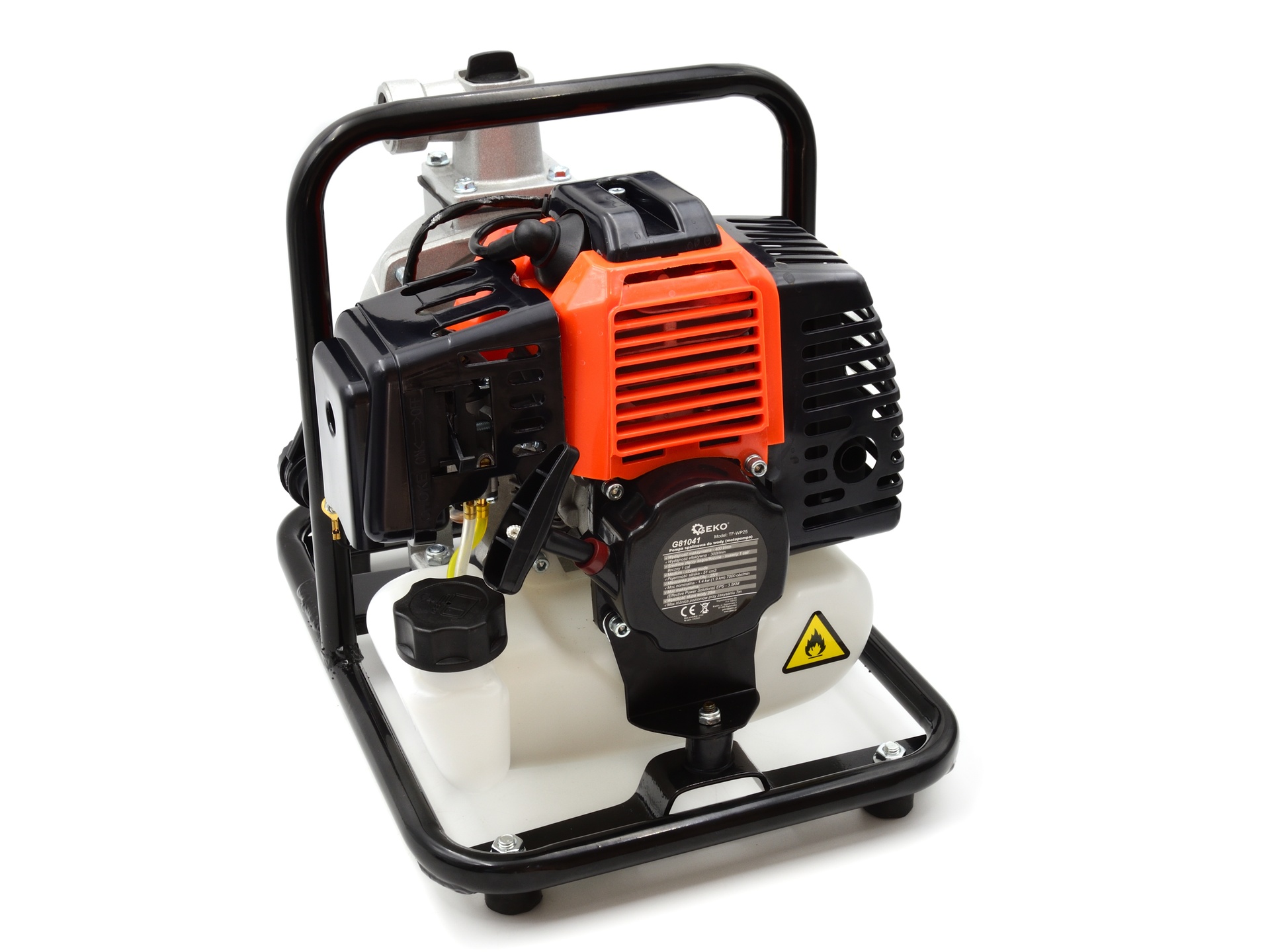 GEKO G81041 sada Benzínové motorové čerpadlo na vodu 1" 3,5HP 2,6kW
