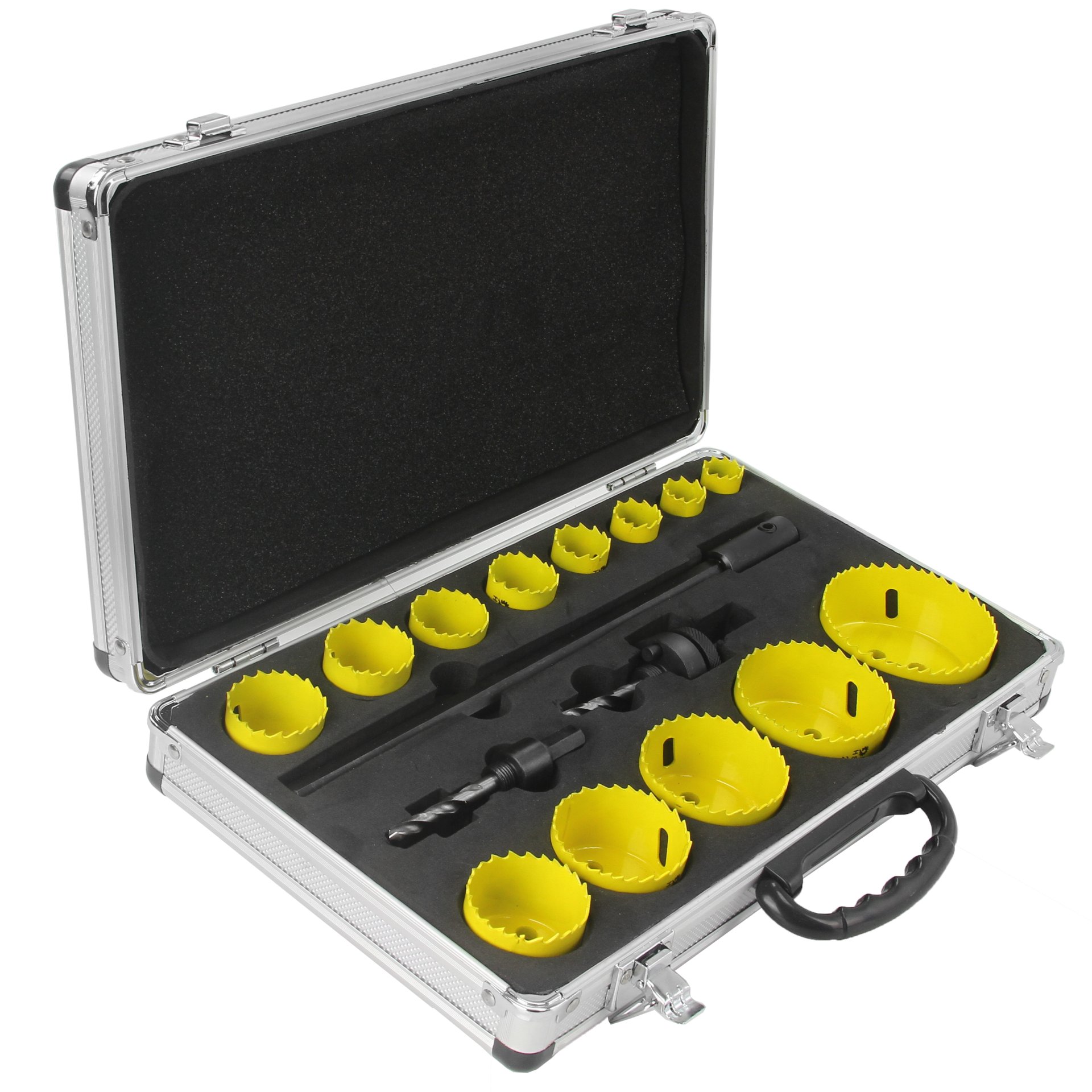 Mar-Pol M22575 Vykružováky 17ks vrtáky na drevo, železo Bi-metal Bimetalové