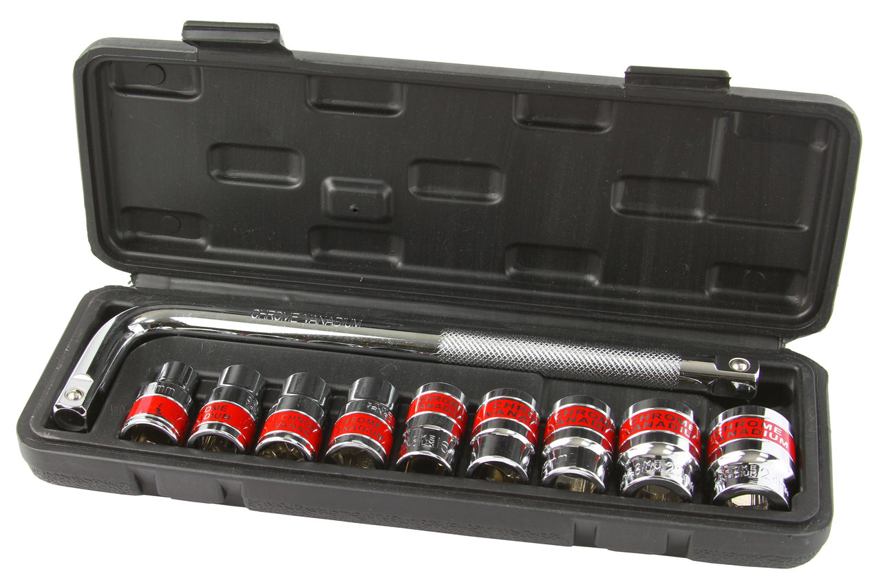 MAR-POL M58200 Nástrčné kľúče 1/2" 10ks 10-24mm