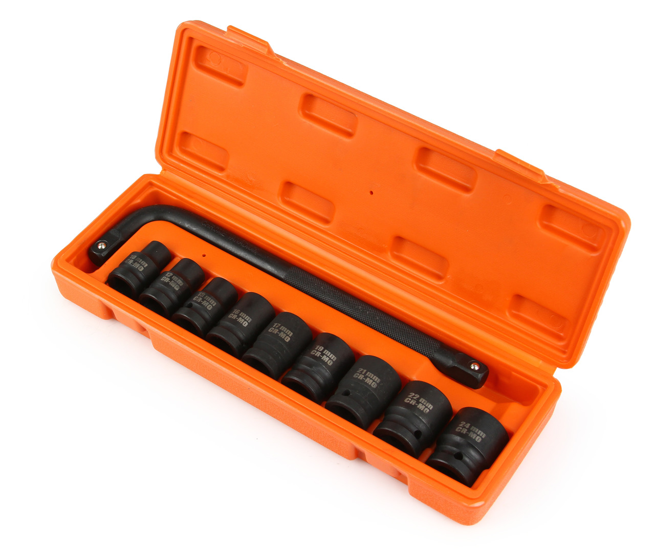 MAR-POL M58235 Nástrčné kľúče hlavice 1/2" 6-hranné BJC 8-24mm 10ks